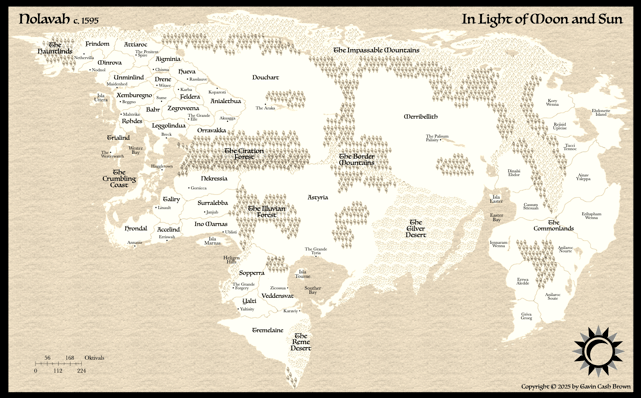 In Light of Moon and Sun Map