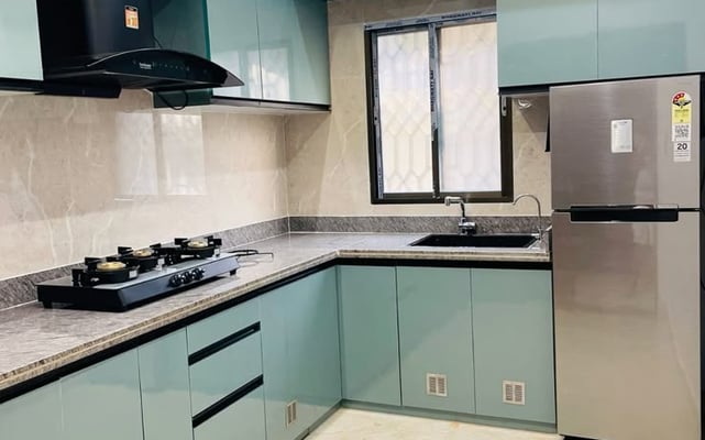 modular kitchen created by dream furnishings