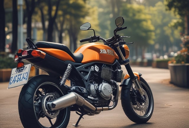 foto de uma moto