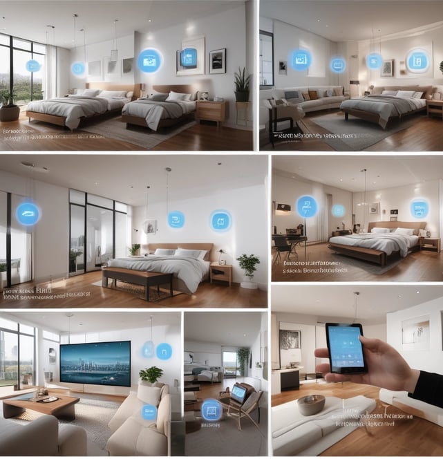 multicolored electronic part