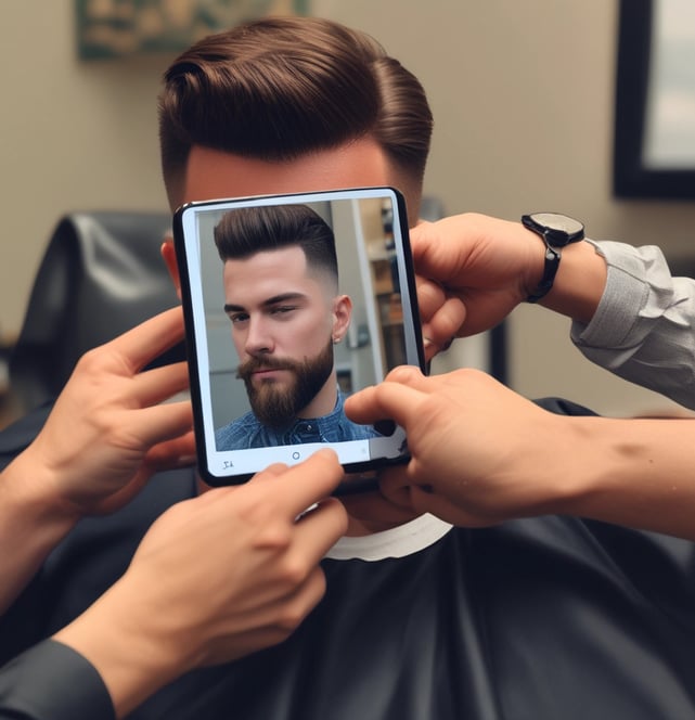 a man with a beard and a beard