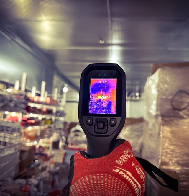 a thermal thermal camera and a thermal camera