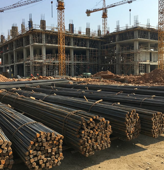 Steel and building materials