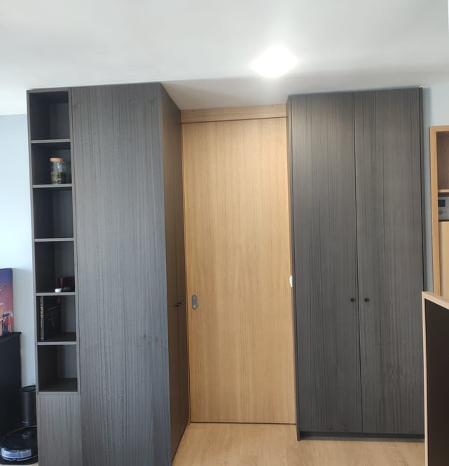 meuble porte coulissante sur mesure