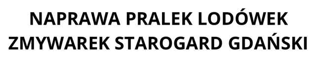 Naprawa AGD Starogard Gdański logo