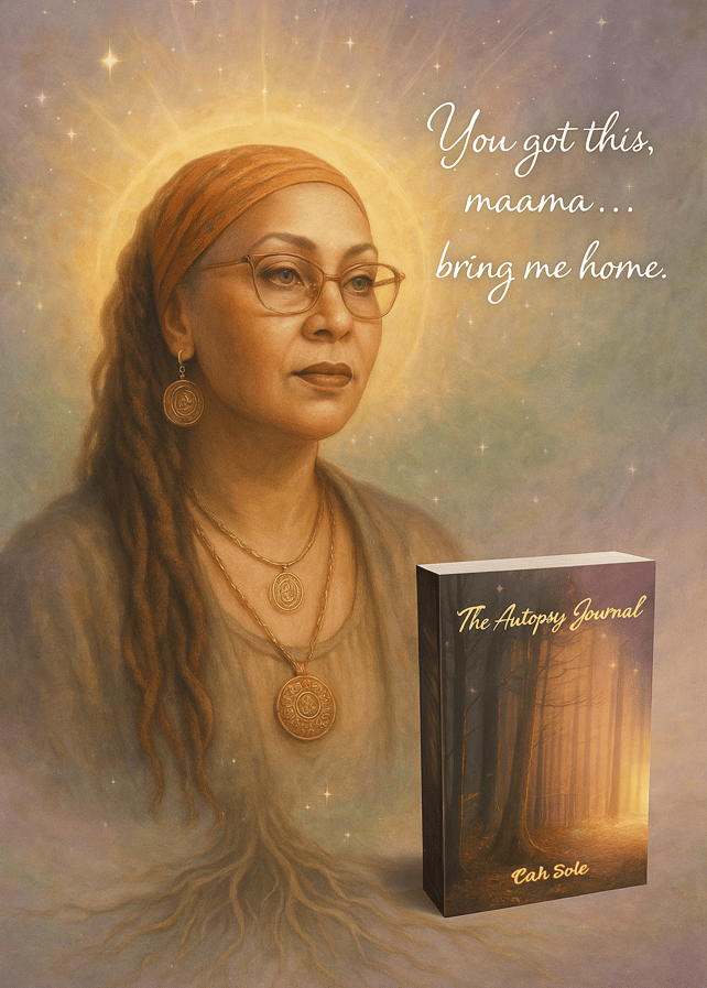 Image of C'ah Sole the Author of The Autopsy Journal Beautiful Woman