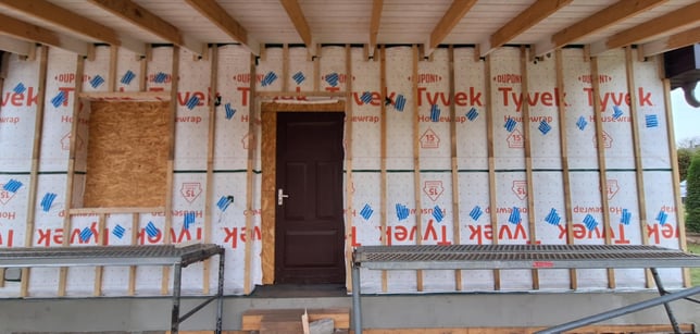 Apšiltinta namo siena