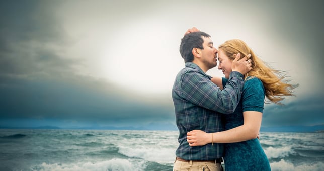 sesion de fotos de pareja en Bariloche