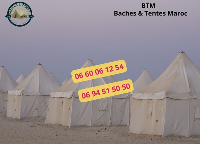 Location Tentes Bâches Maroc 