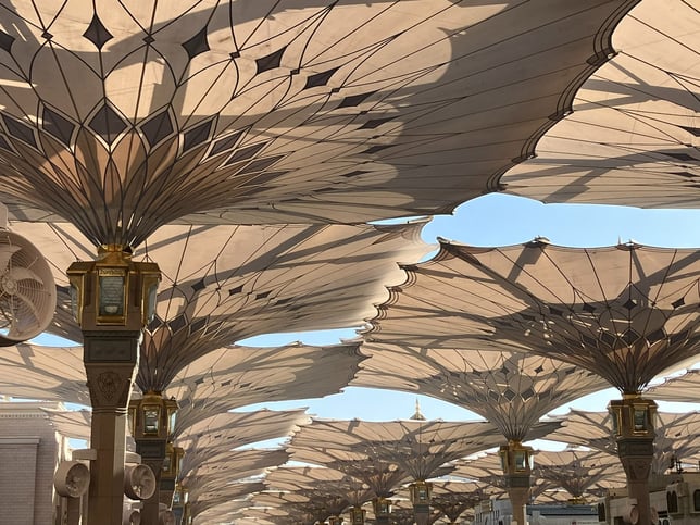 umbrellas of Medina