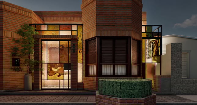 diseño de fachada moderna