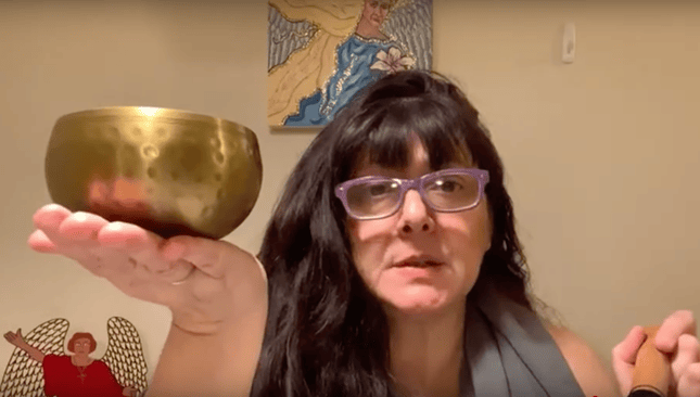 singing bowl sound healing class still