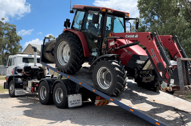 We can tow vehicles, machinery and equipment up to 10 tonnes in weight