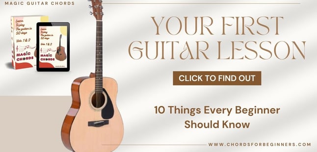 Your First Guitar Lesson: 10 Things Every Beginner Should Know
