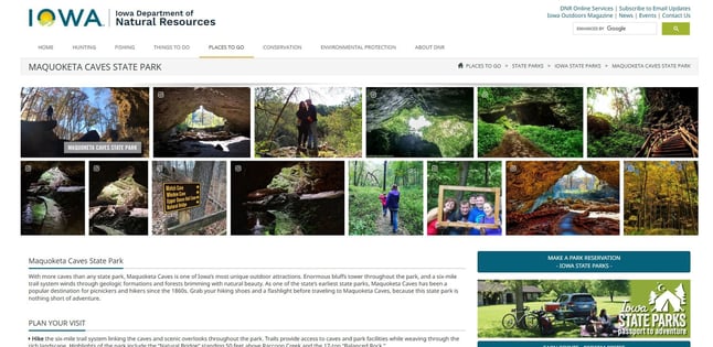 Maquoketa Caves State Park
