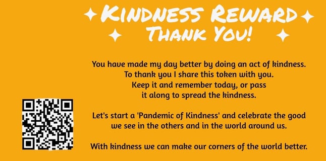 Kindess Reward Card