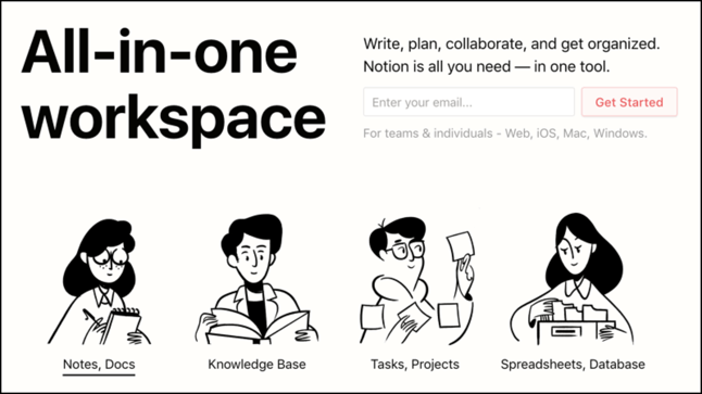 Notion All-in-one Workspace