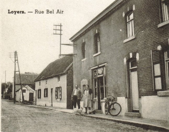 Abncienne épicerie rue de Belair à Loyers-Namur