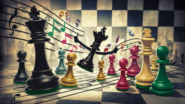 harmonie échecs musique