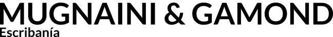 ESCRIBANIA MUGNAINI GAMOND logo