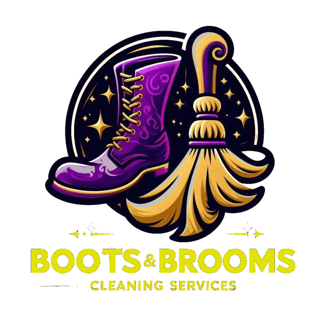 Boots and Brooms Cleaning logo