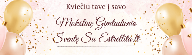 kvietimas į gimtadienį