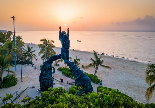 Akasha Penthouse - Beach Front - Swimming Pool - 1 Bedroom - Airbnb - 2 Bedroom