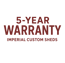 5-YEAR WARRANTY