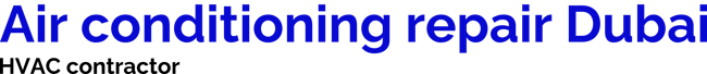 Air conditioning repair Dubai logo