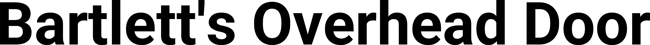 Bartlett's Overhead Door logo