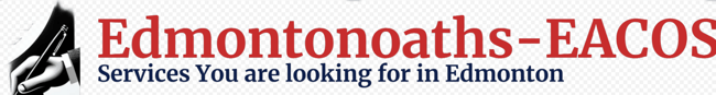 EDMONTONOATHS ALBERTA COMISSIONER OF OATHS SERVICES logo