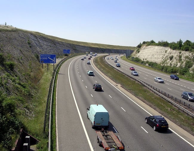 A3 Motorway, Twyford Down.