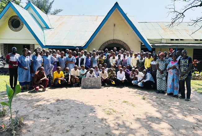 Participants at a Statistics Seminar in Western Kasai (DRC) in 2023