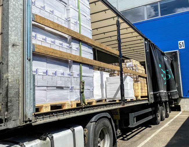 Dalinių krovinių gabenimas Vakarų ir Pietų Europoje | Easting Road Freight.