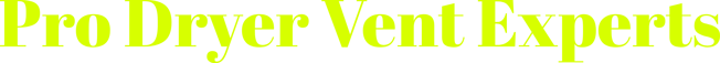 Pro Dryer Vent Experts logo
