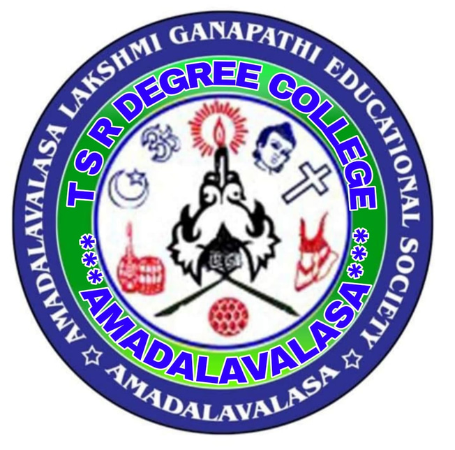 TSR DEGREE COLEGE AMADALAVALASA logo