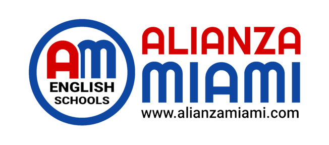 am main logo alianza miami schools rectangular colorful text transparent background hd 001