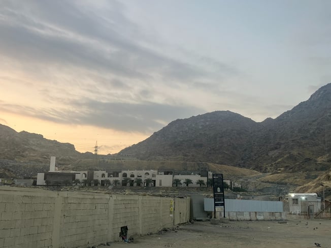 Mountain cave in Makkah