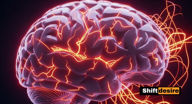 cerebro iluminado