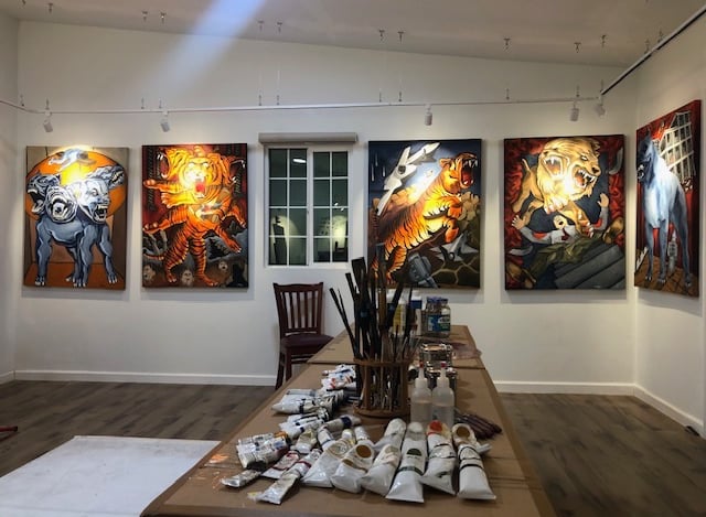 Original oil paintings