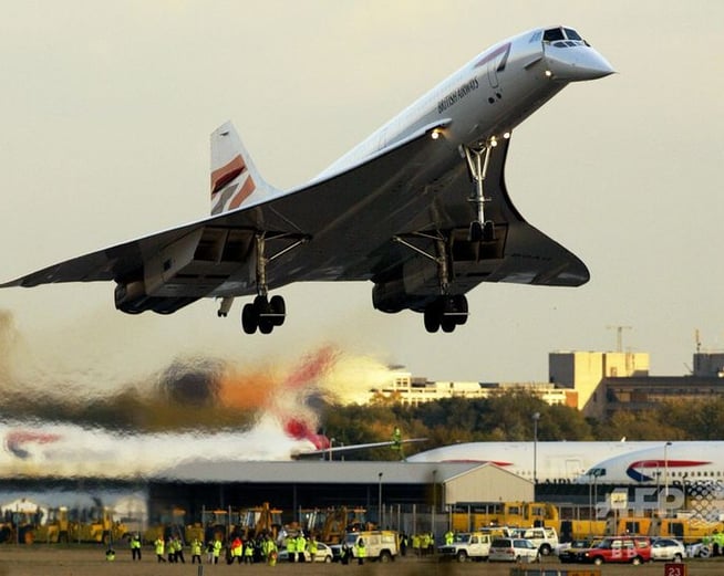 Concorde take-off