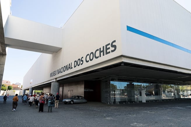 The building of the new coach museum of Lisbon designed by Paulo Mendes da Roch