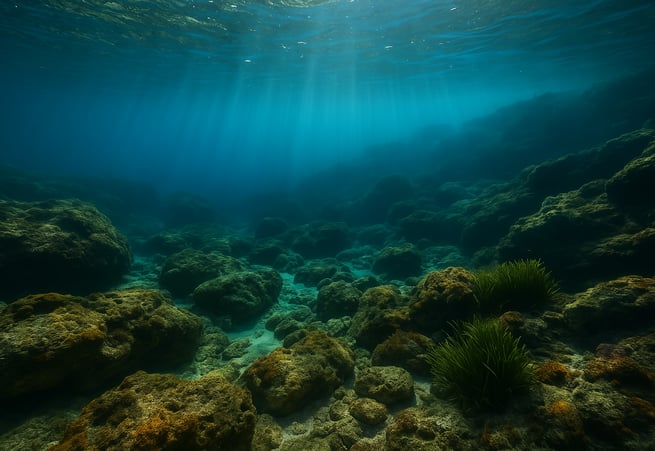 Cala escondida en Mallorca con aguas cristalinas y vegetación mediterránea – Maiorca Unlocked.