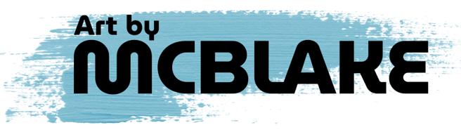 ArtByMCBlake. logo