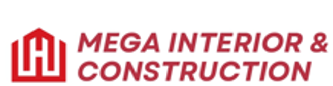MEGA  INTERIOR & CONSTRUCTION' logo