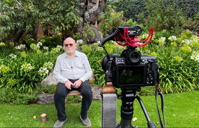Dennis McKenna. Foto gentilmente concessa da Michael Bednar