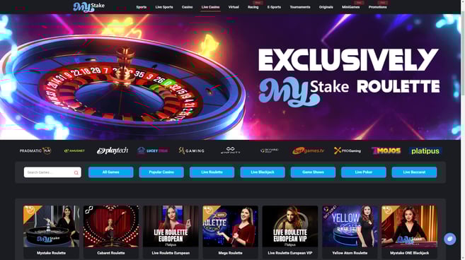 Ruleta en vivo