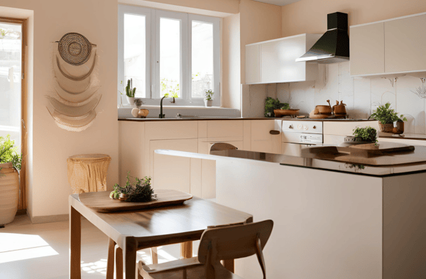 Minimalist Indian Style Kitchen