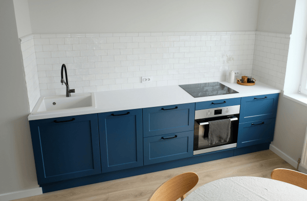Straight Indian Kitchen Design