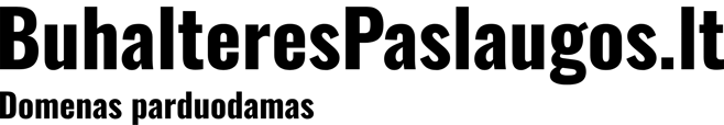 Buhalteres paslaugos logo
